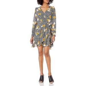 ASTR // Floral Wrap Dress